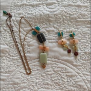Noonday Necklace and Earring Set